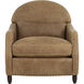 Cynthia Camel Leather Lounge Chair